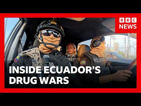 Police fight gangs, guns and corruption in Ecuador’s war on drugs | BBC News
