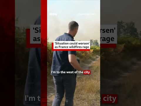 “Situation could worsen” as France wildfires rage. #BBCNews
