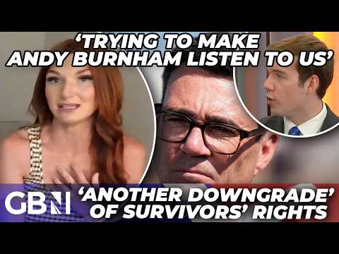 ‘Pure frustration and anger’ | Grooming survivors URGE Andy Burnham in letter to stop early release