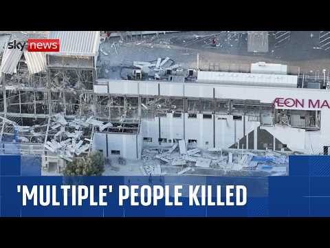Japan earthquake: Multiple people feared dead after shopping centre collapses