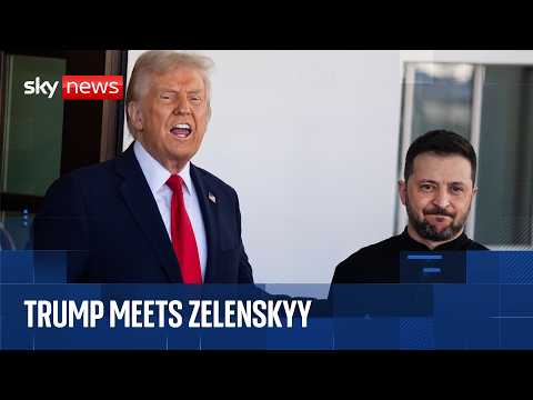 Zelenskyy arrives at White House to meet Trump