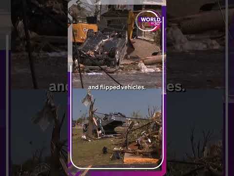 A tornado in Winconsin was on the ground for over 20 minutes causing extensive damage