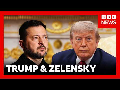 Trump’s White House meeting with Zelensky explained | BBC News