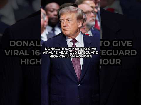 Donald Trump set to award viral 16-year-old “HIGH CIVILIAN HONOUR”