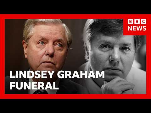 US Senator Lindsey Graham remembered in funeral service | BBC News