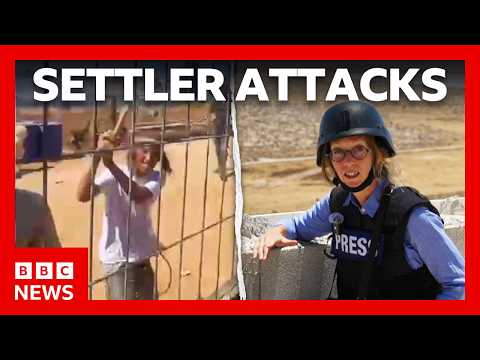 Life in a Palestinian village facing weekly settler attacks | BBC News