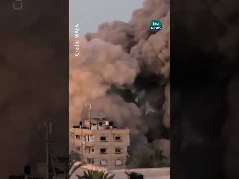 Israeli airstrike hits mosque in Gaza City