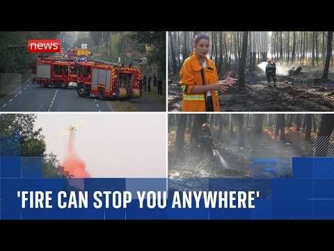Nearly 4,000 more evacuated in France as heatwave threatens firefighting efforts