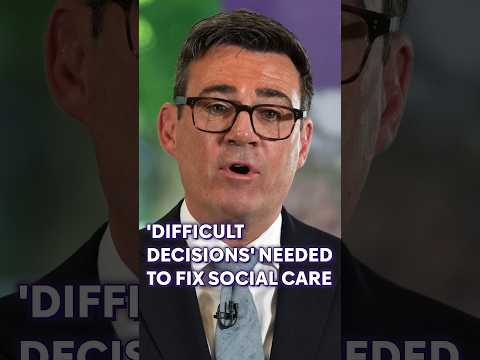 Burnham warns ‘difficult decisions’ needed to fix social care #SocialCare #AndyBurnham