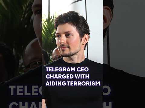 Russia charges Telegram CEO with aiding terrorism #Telegram #Russia #Ukraine #PavelDurov