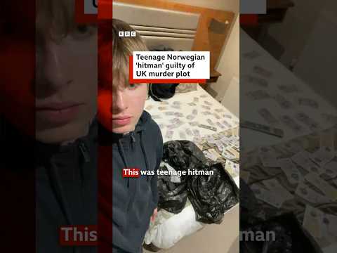 Teenage Norwegian ‘hitman’ guilty of UK murder plot. #BBCNews