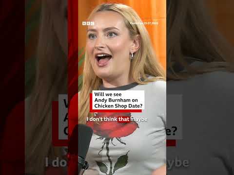 Will we see Andy Burnham on Chicken Shop Date? #AmeliaDimoldenberg #ChickenShopDate #BBCNews
