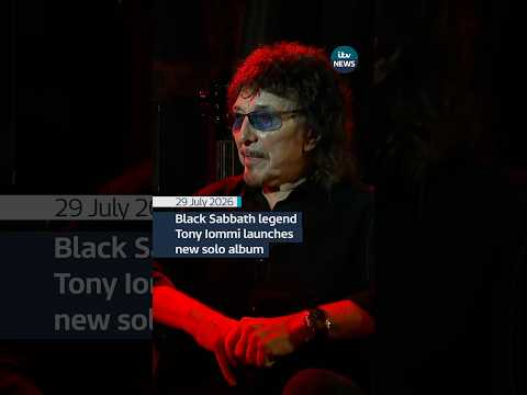 Black Sabbath guitarist Tony Iommi launches solo album a year on since the death of Ozzy Osbourne