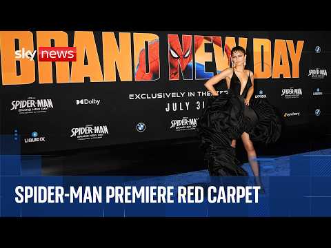 Tom Holland and Zendaya in London for Spider-Man: Brand New Day premiere