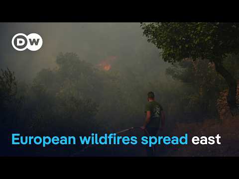 Blazes hit Greece, Italy and Turkey | DW Current Affairs