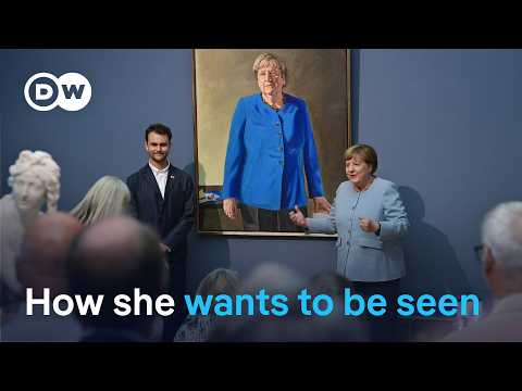 Angela Merkel’s official portrait revealed — and it says a lot | DW News