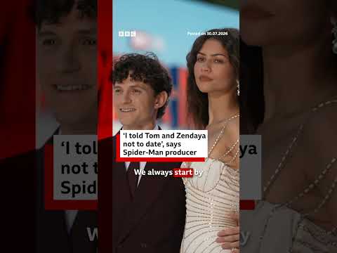 ‘I told Tom and Zendaya not to date’, says Spider-Man producer. #BBCNews