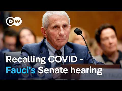 Fauci hearing shows US still divided over COVID | DW News