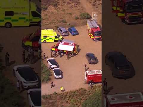Major incident declared in Suffolk as firefighters battle large heathland fire