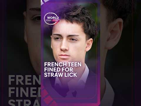 French teen fined for straw lick #Singapore #SocialMedia