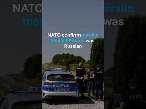 NATO confirms missile that hit Poland was Russian | DW News