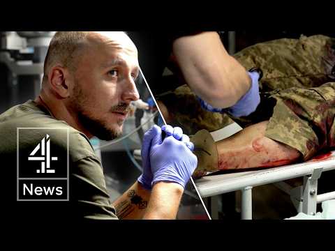 The shocking reality of Ukraine’s drone war in an underground hospital