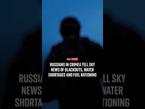 Russian-held territory plunged into darkness by Ukraine