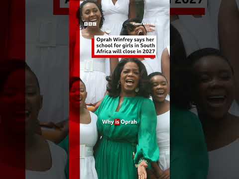 Oprah Winfrey to close her school for girls in South Africa. #OprahWinfrey #SouthAfrica #BBCNews