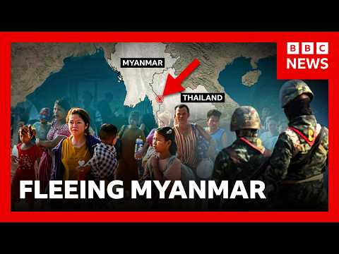 They fled Myanmar’s war. Is their revolution now dying? | BBC News
