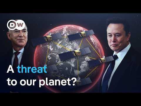 Musk vs Bezos: Will space data centers save Earth … or destroy it? | DW News