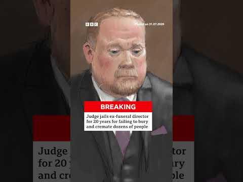 Robert Bush, who failed to bury and cremate dozens of people, sentenced to 20 years. #BBCNews