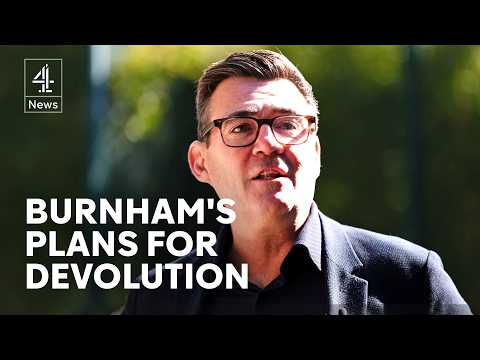 Andy Burnham unveils devolution plan