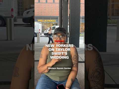What do New Yorkers think about Taylor Swift and Travis Kelce’s MSG wedding?