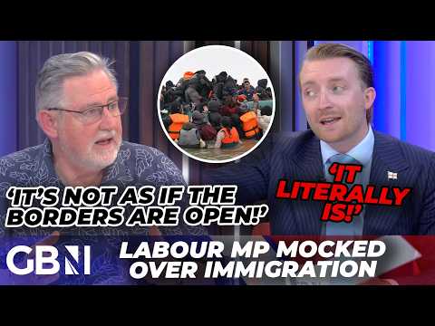 ‘Migrants are being WELCOMED in!’ | Audience CHEER as Labour MP HUMILIATED on immigration crisis