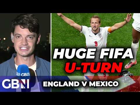 FIFA forced into major U-TURN as England prepare to face Mexico at the Azteca