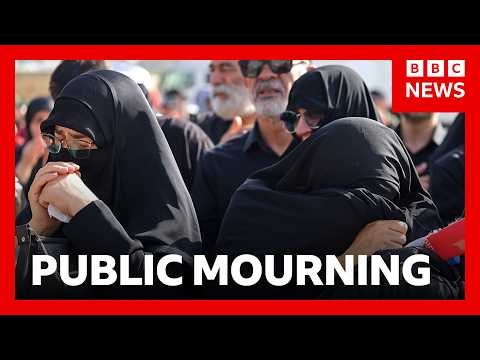Iran begins public mourning for Ayatollah Ali Khamenei | BBC News