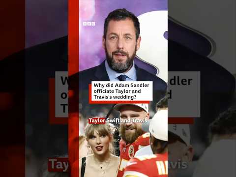 The Wedding Singer officiated “America’s Royal Wedding”. #TaylorSwift #NewYork #BBCNews