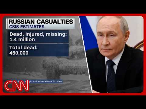 1.4M casualties: Russia is ‘losing at historical numbers’