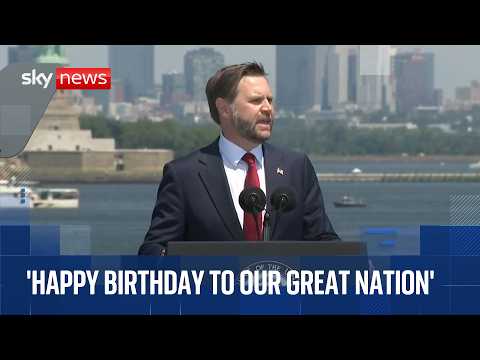 JD Vance delivers remarks on 250th anniversary of American independence