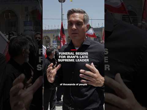 Funeral begins for Iran’s late supreme leader