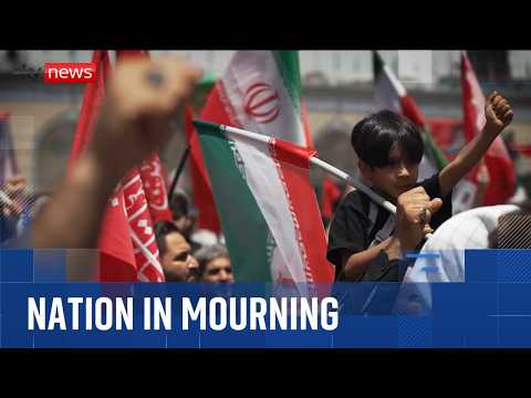 Millions gather for funeral of Iran’s supreme leader as country vows vengeance