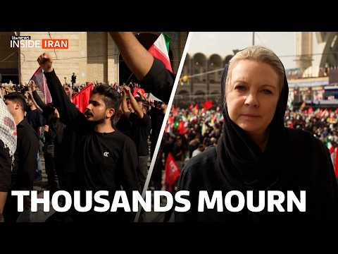 Huge crowds gather to mourn Iran’s Supreme Leader as 3-day funeral begins