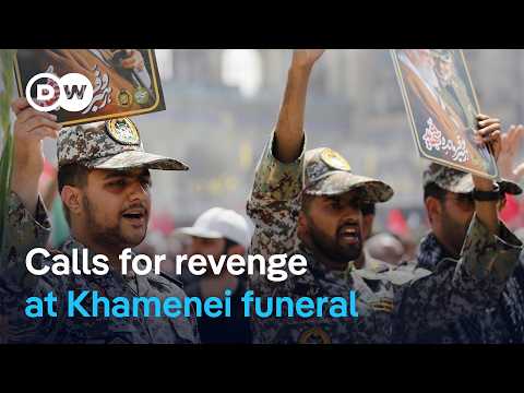 Mass crowds gather in Tehran as six-day funeral for killed supreme leader begins | DW News