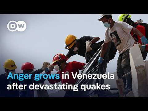 Venezuelans left ‘frustrated’ and ‘abandoned’ over quake response | DW News