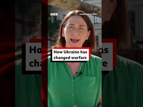 How has Ukraine changed the face of modern warfare? #BBCNews