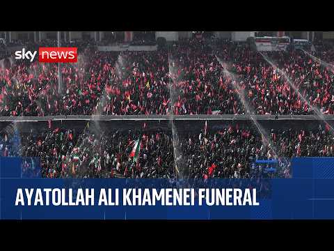 Second day of Ayatollah Ali Khamenei funeral