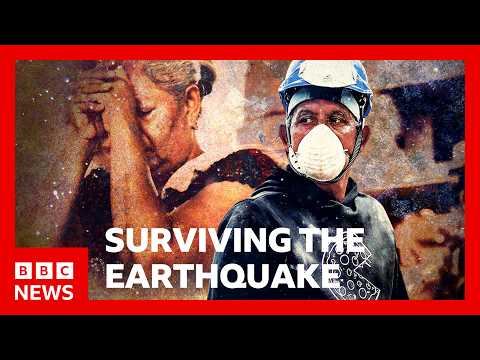 How survivors of Venezuela earthquakes stayed alive in the rubble | BBC News