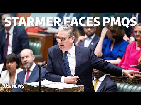 LIVE: Starmer faces one of his final PMQs with Burnham and defence on agenda