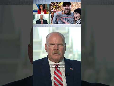Chiefs head coach’s marriage advice for Taylor Swift and Travis Kelce