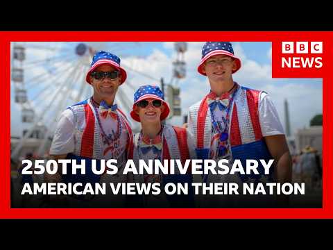 How Americans feel about their nation – 250 years after independence | BBC News